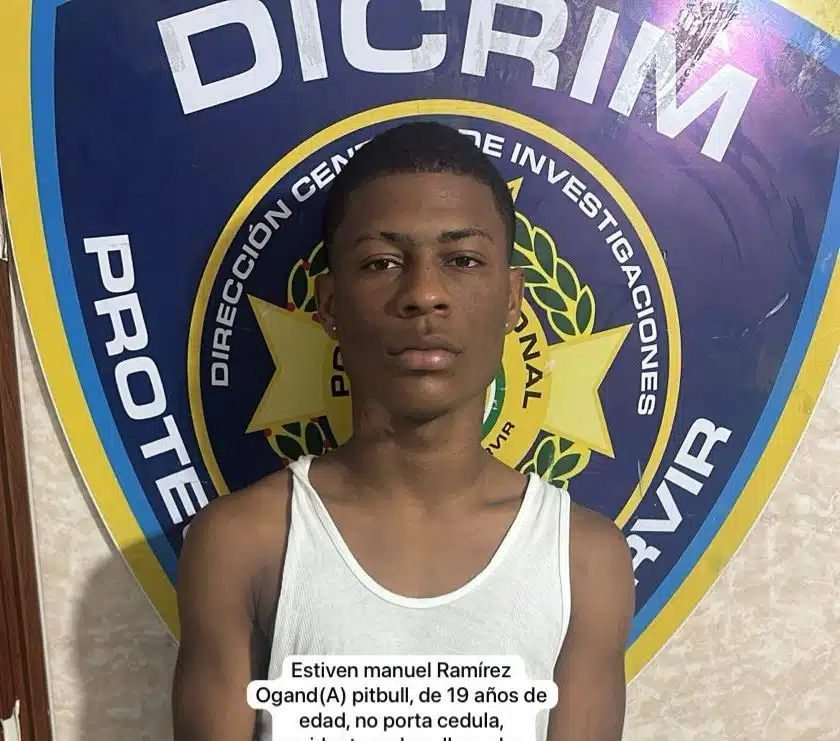 Tara es un joven acusado de al menos siete robos en Villa Juana y el Distrito Nacional 