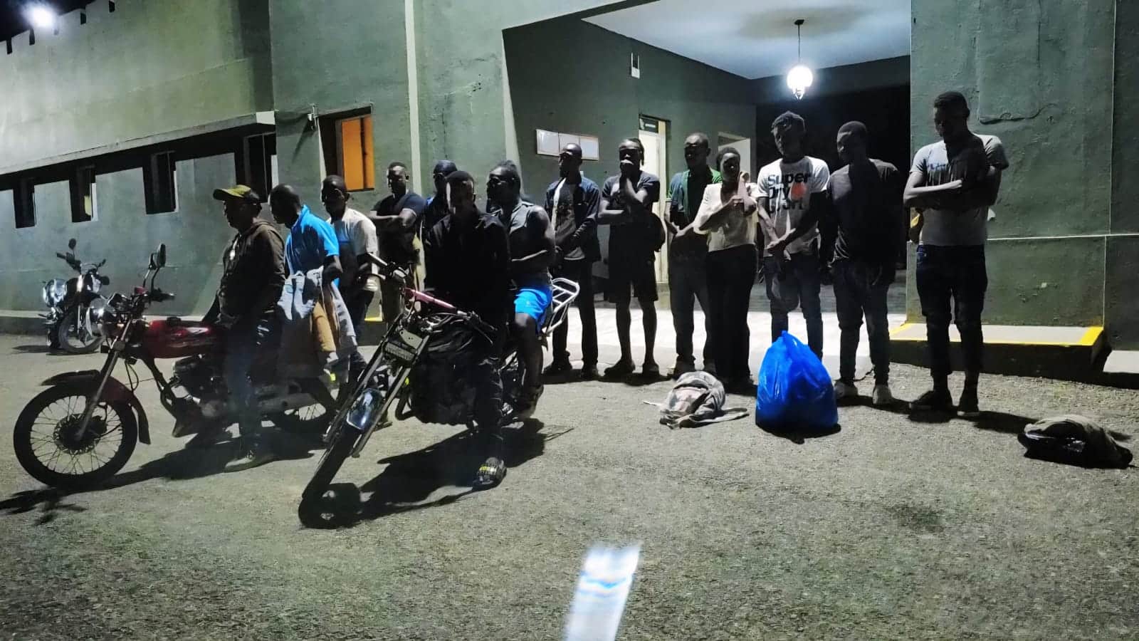 Haitianos indocumentados detenidos en Dajabón