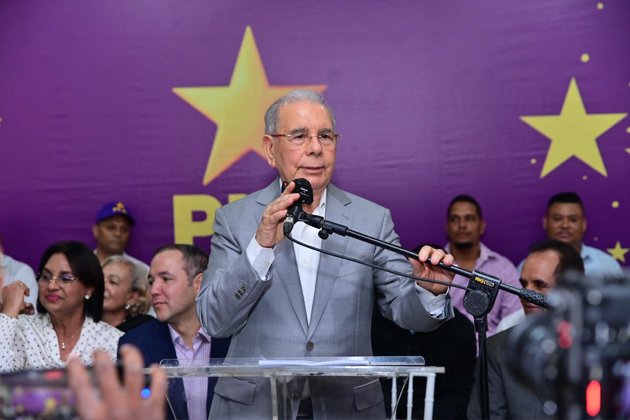El presidente del Partido de la Liberación Dominicana (PLD), Danilo Medina