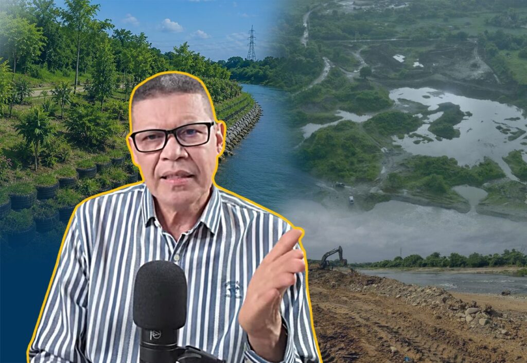 Ricardo Nieves y el río Haina y río Jamao.