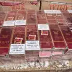 Cigarrillos ocupados.