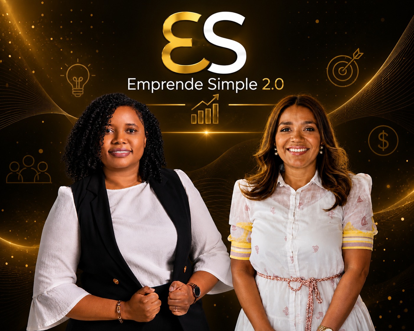 Ana Brioso e Iliana Rodríguez, conductoras del proyecto Emprende Simple 2.0.