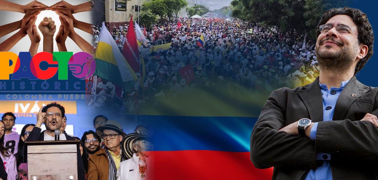 Iván Cepeda representa la izquierda colombiana hacia la justicia social y la democracia.
