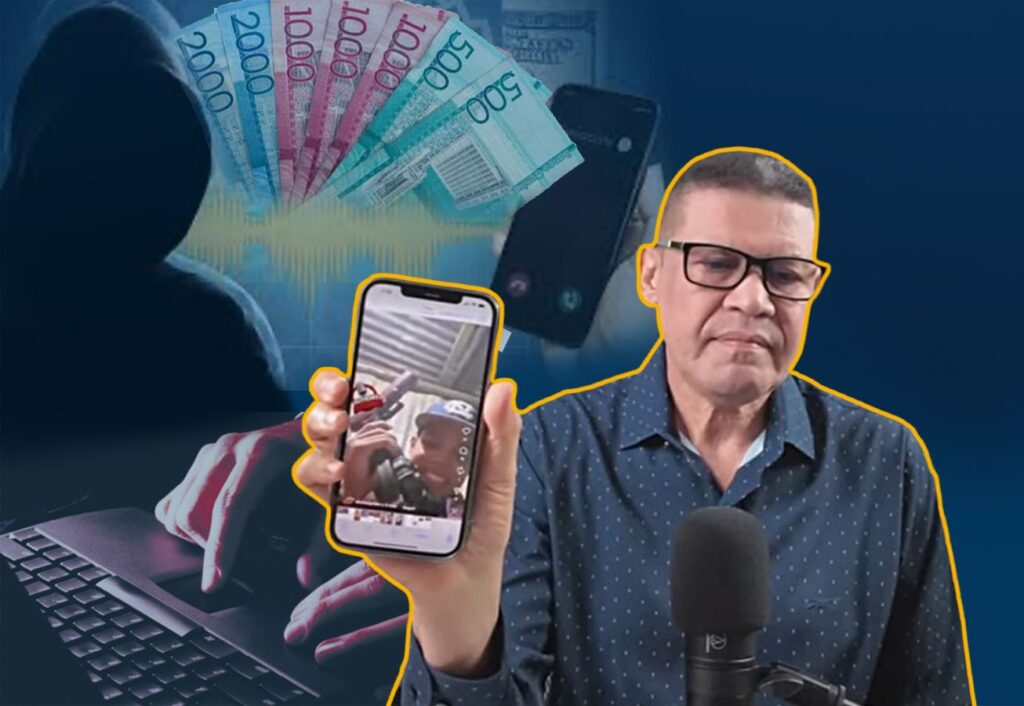 Ricardo Nieves denuncia chantaje digital.