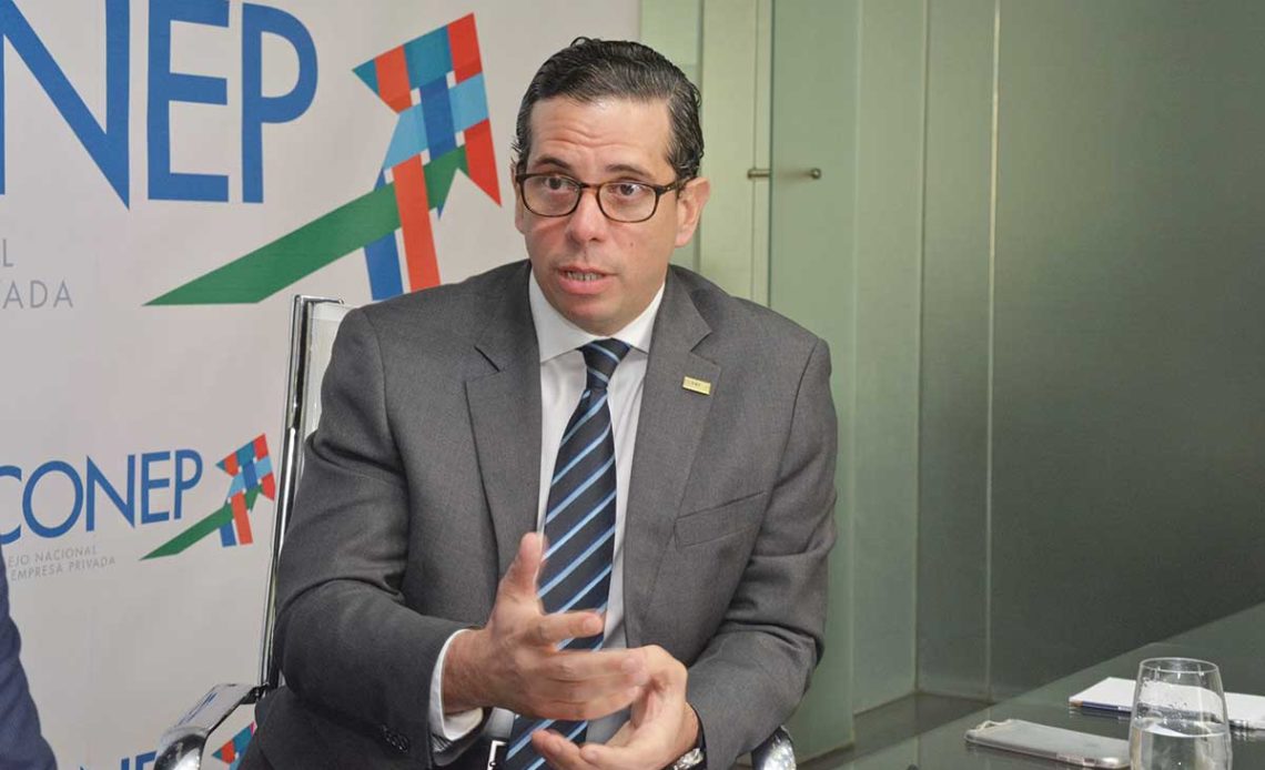 Vicepresidente ejecutivo del Consejo Nacional de la Empresa Privada (CONEP), César Dargam.