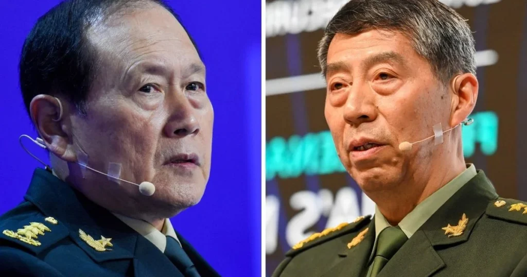 Condenan a muerte a dos exministros de Defensa en China