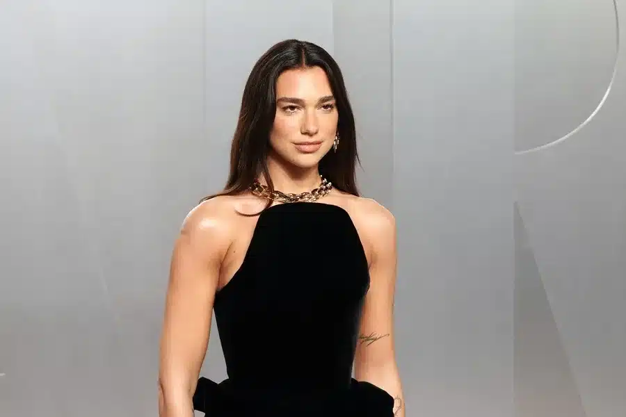 La cantante Dua Lipa.v