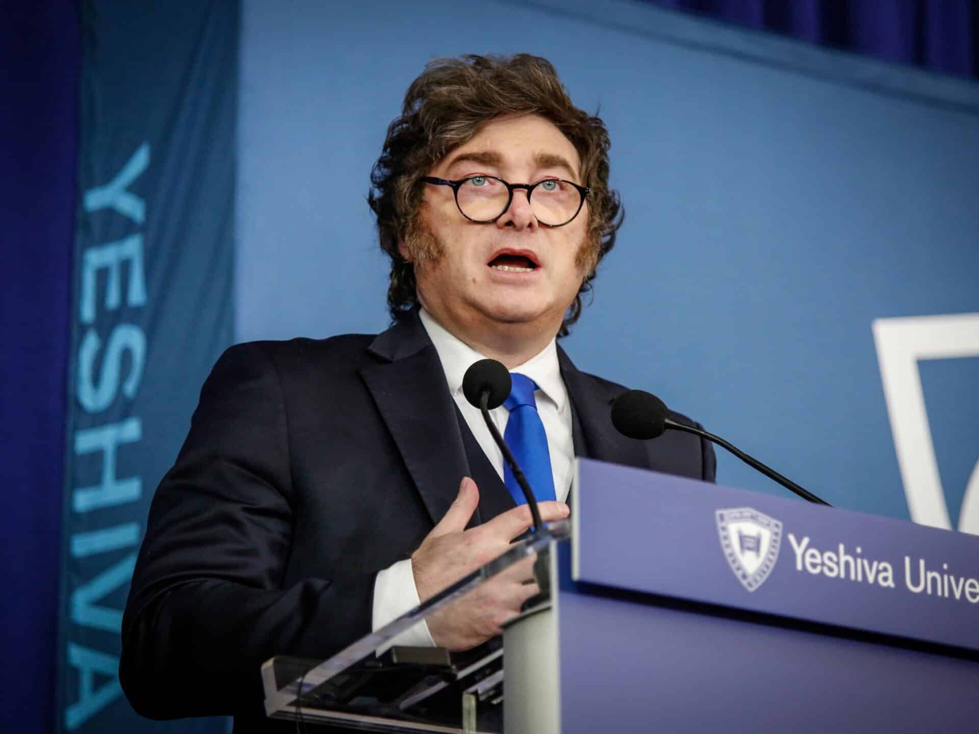 Presidente de Argentina, el ultraderechista Javier Milei.