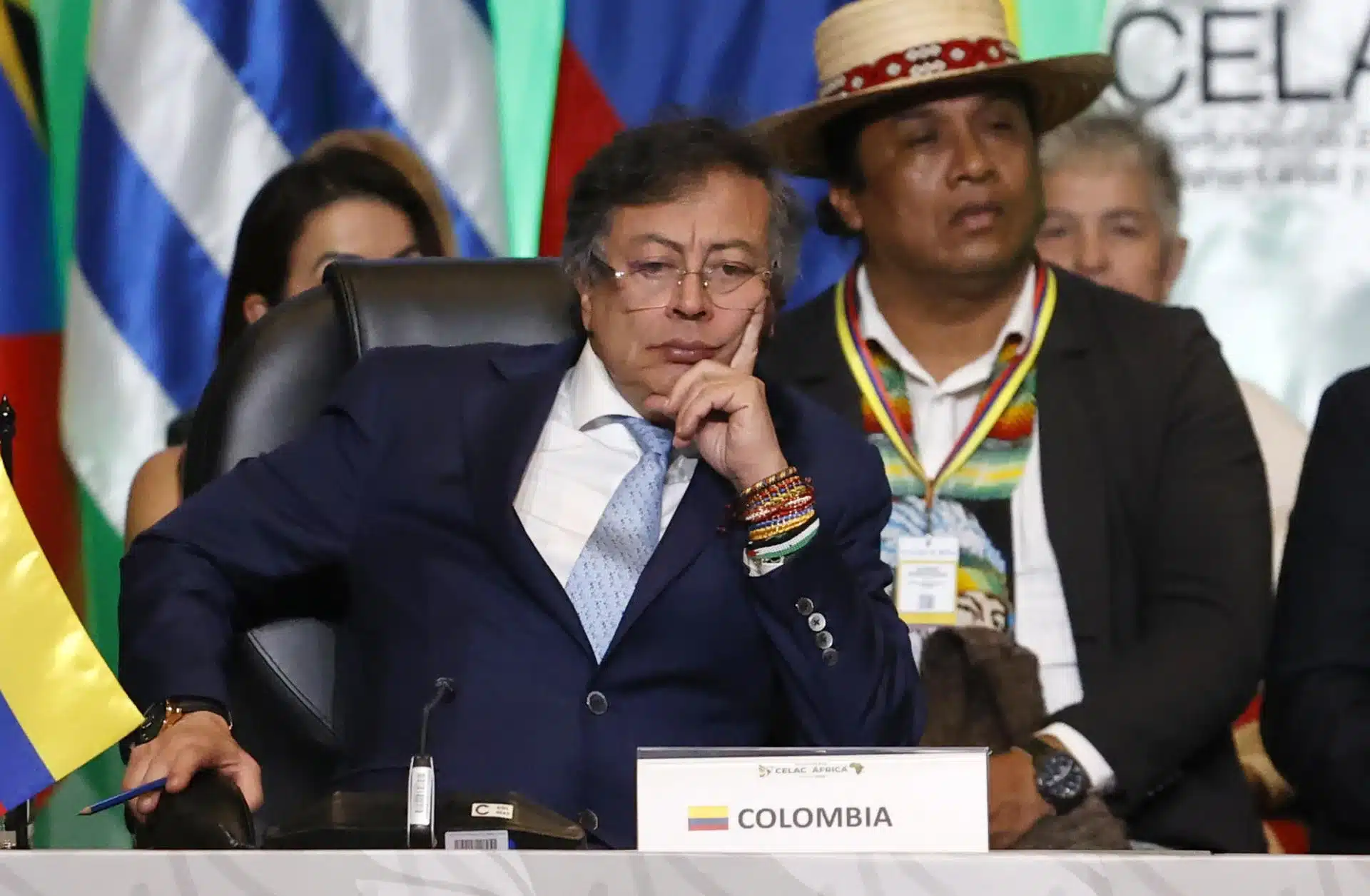 Fotografía de archivo del presidente de Colombia, Gustavo Petro. EFE/ Mauricio Dueñas Castañeda.