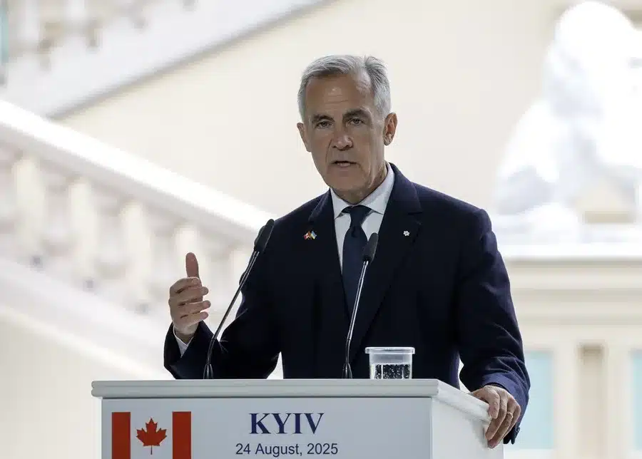 El primer ministro de Canadá, Mark Carney, en una fotografía de archivo. EFE/ Sergey Dolzhenko.