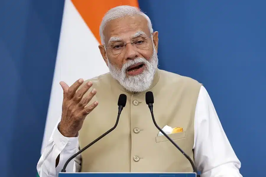 El primer ministro indio Narendra Modi. EFE/EPA/Angelo Carconi.