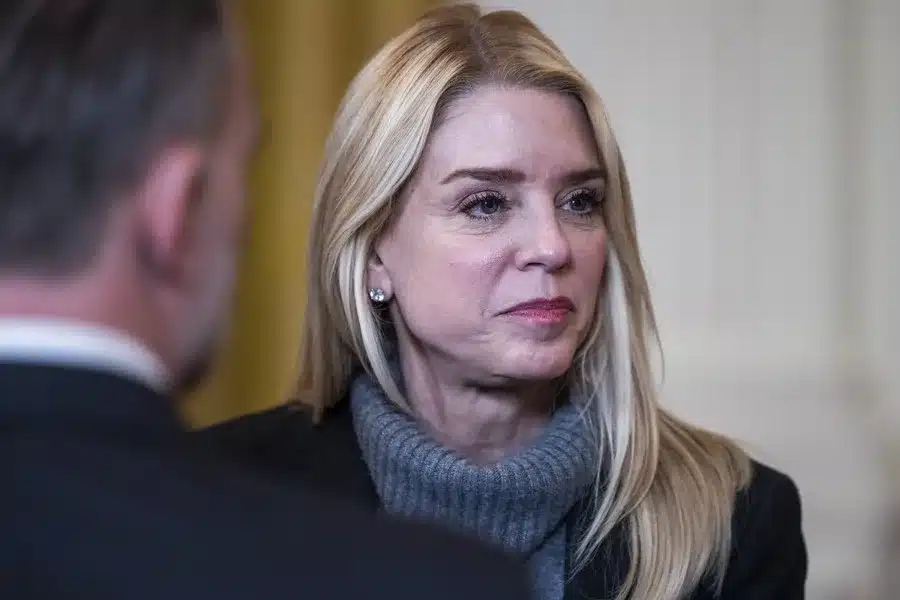 Exfiscal general de Estados Unidos Pam Bondi, durante un evento en Washington (Estados Unidos).