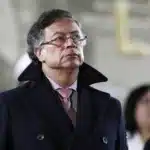 Fotografía de archivo del presidente de Colombia, Gustavo Petro, durante una ceremonia en Bogotá (Colombia). EFE/Carlos Ortega.