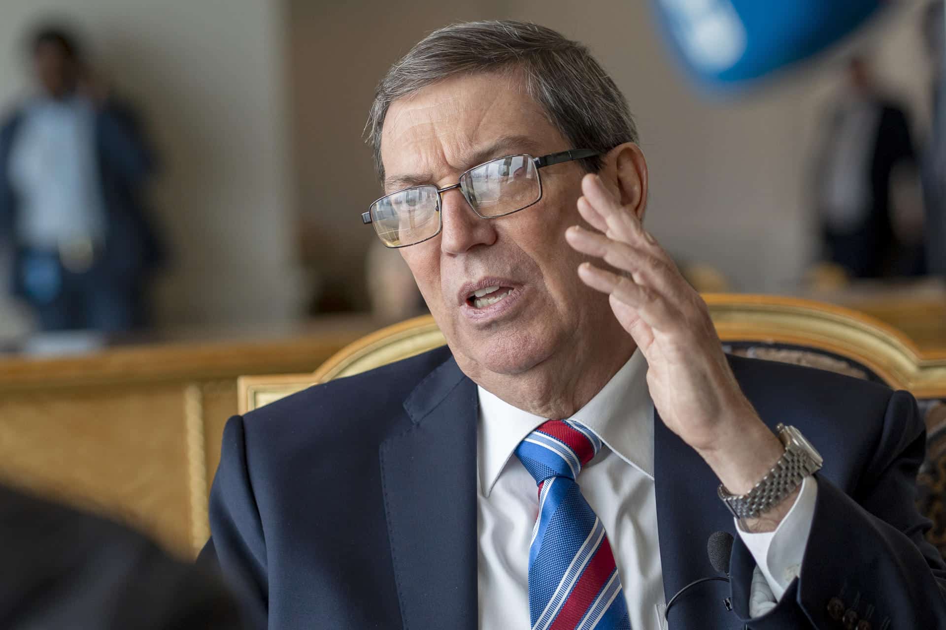El canciller de Cuba, Bruno Rodríguez Parrilla.