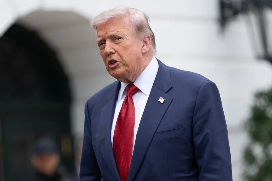 El presidente de Estados Unidos, Donald Trump. EFE/EPA/Aaron Schwartz.