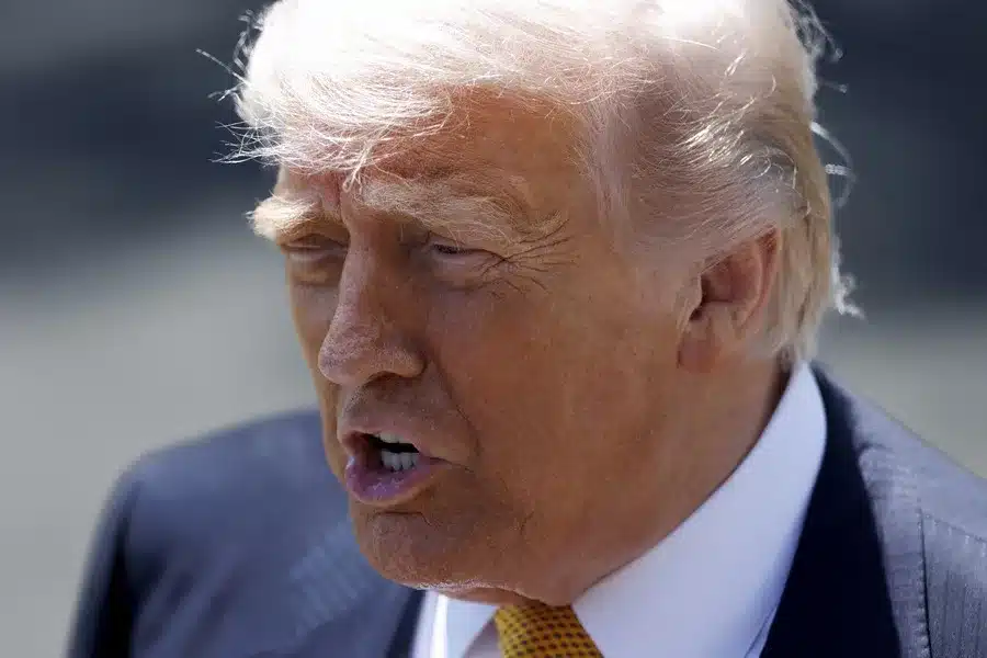 El presidente de Estados Unidos, Donald Trump. EFE/EPA/Will Oliver.