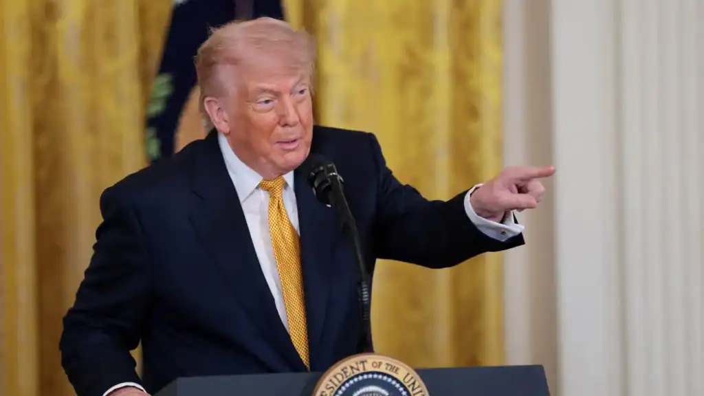 Donald Trump, presidente de los Estados Unidos.