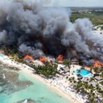 Identifican turista fallecida en incendio de hotel en Bayahíbe