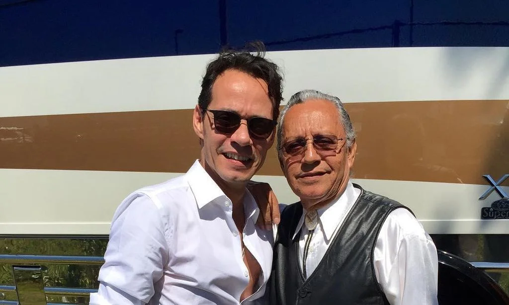 Marc Anthony y su padre, Don Felipe Muñiz