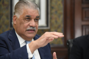 El presidente del Partido Revolucionario Dominicano (PRD), Miguel Vargas Maldonado