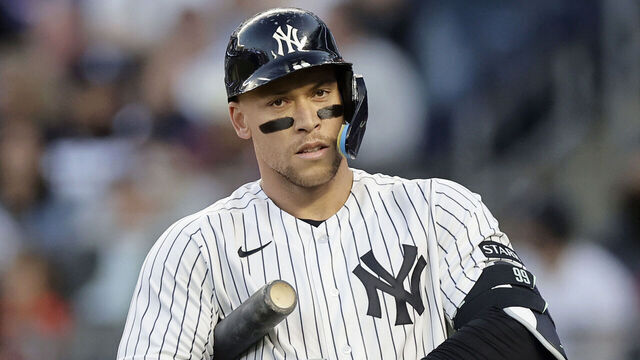 Aaron Judge, estará de baja durante un periodo prolongado tras ser diagnosticado con una fractura por estrés en la primera costilla del lado derecho