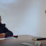 Delcy Rodríguez en reunión con Kevin Jarrard (Foto fuente externa).