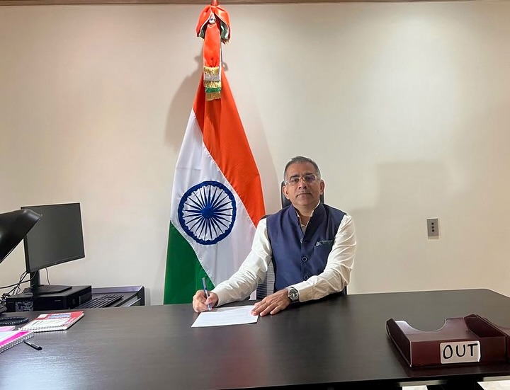 Embajador de la India en República Dominicana, Sir K. D. Dewal
