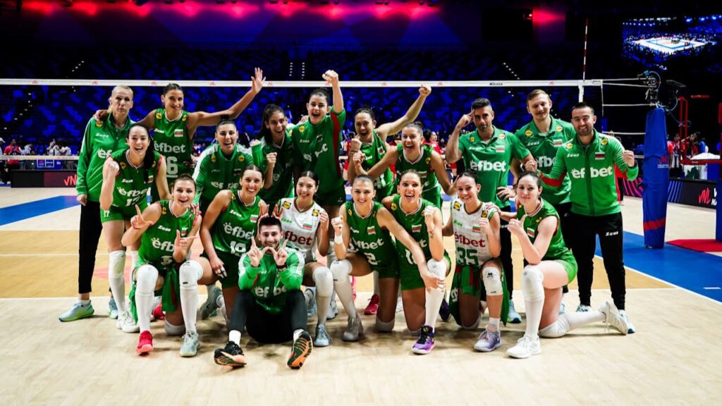 El equipo de Bulgaria venció 3-0 a la República Dominicana este viernes en la Liga de Naciones en Brasil.