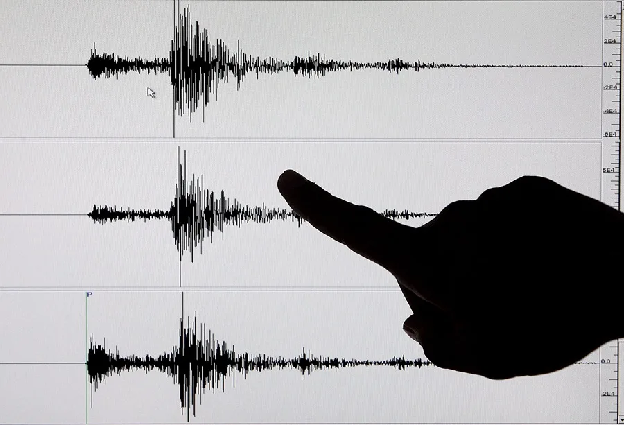 Fotografía de archivo que muestra un sismógrafo que mide la magnitud de un terremoto. EFE/Alanah M. Torralba.