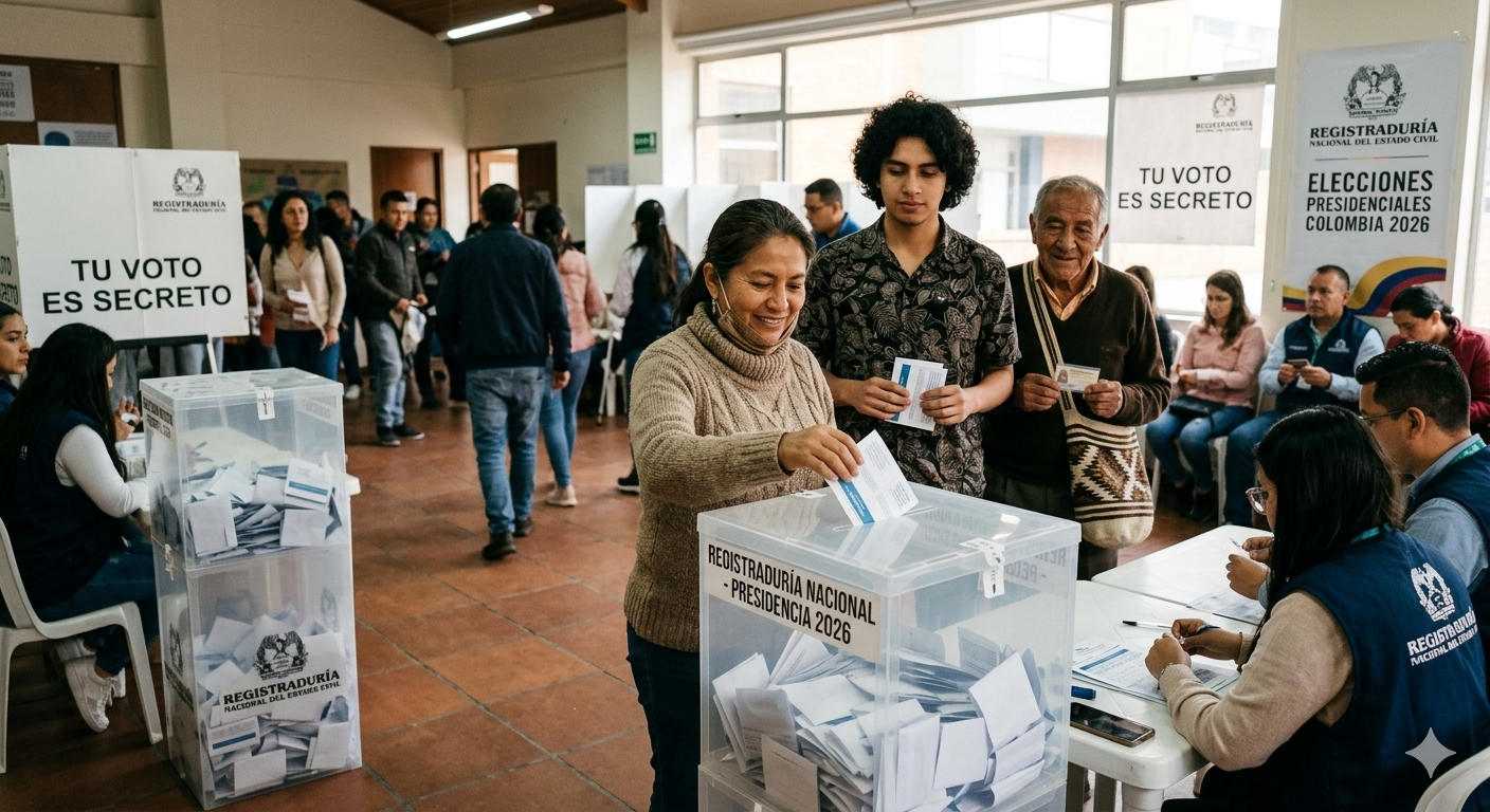 Votantes para este 21 de junio en Colombia,