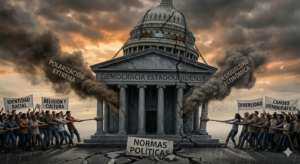 Presión de la democracia EE.UU.