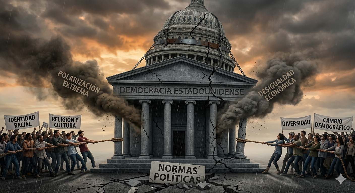 Presión de la democracia EE.UU.