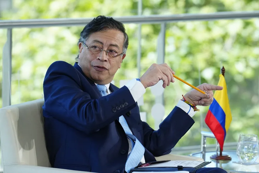 El presidente de Colombia, Gustavo Petro.