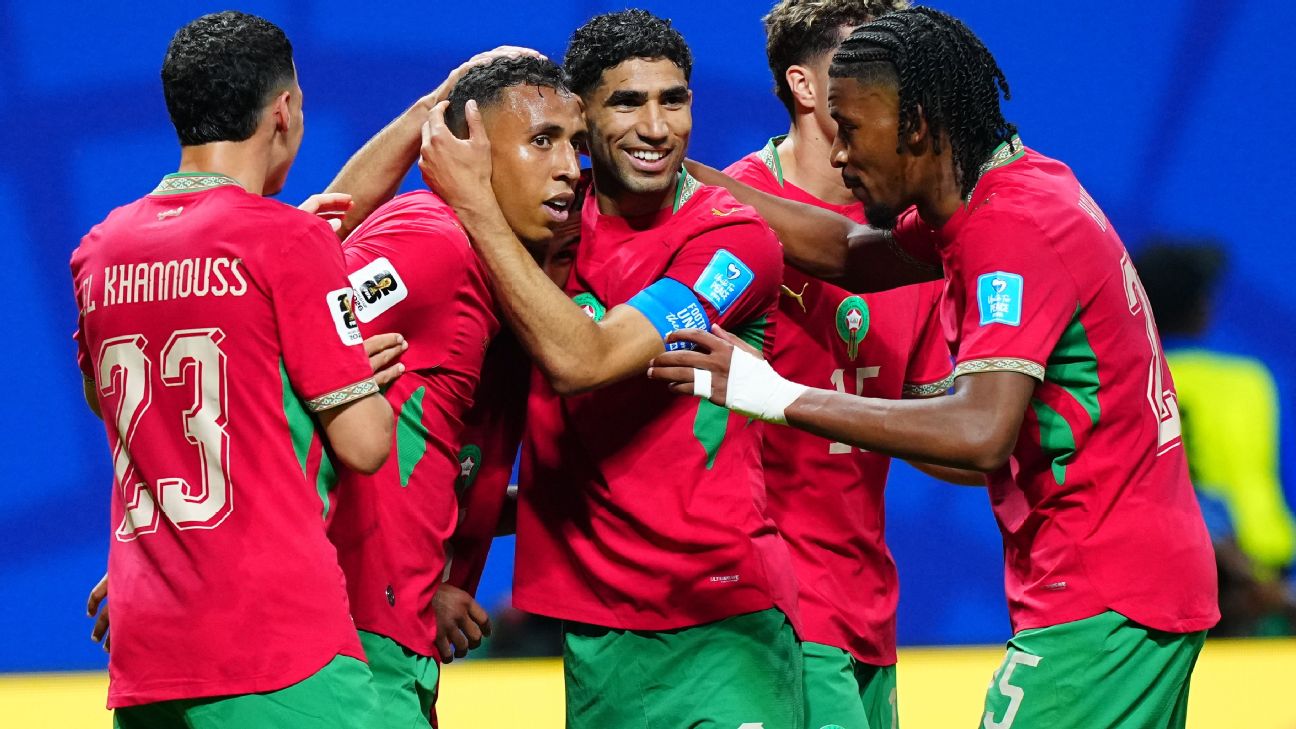 Marruecos a remontar y lograr una victoria por 4-2 sobre Haití el miércoles, frustrando así las esperanzas de la nación caribeña de conseguir su primer punto en un Mundial.