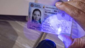 Nueva cédula de identidad y electoral (Foto fuente externa).