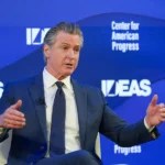 El gobernador de California, Gavin Newsom