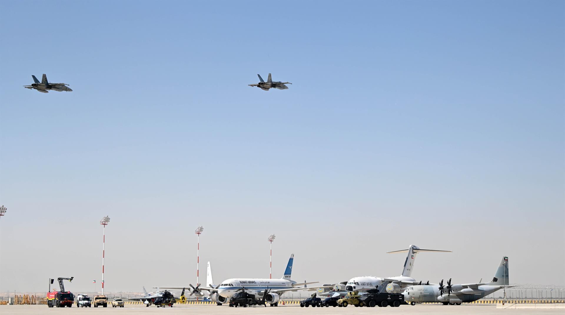 Irán ataca aeropuerto de Kuwait con drones: reportan 63 heridos y suspensión de vuelos