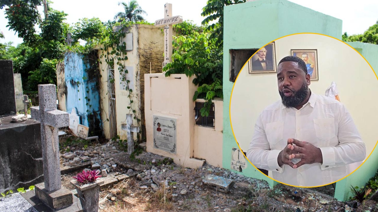 Regidor Caonabo Hubieres denuncia exhumaciones de cádaveres ilegales en cementerios de Bayaguana.