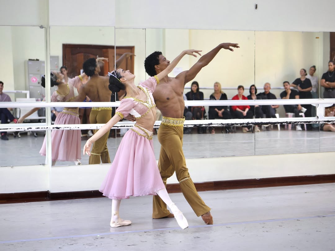 Integrantes del Ballet Nacional Dominicano