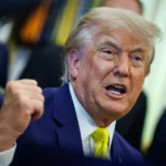 El presidente de EE.UU.,Donald Trump, en una imagen de archivo en el Despacho Oval, en la Casa Blanca. EFE/EPA/Samuel Corum/ POOL.