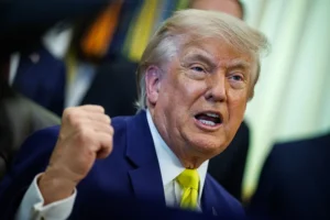 El presidente de los Estados Unidos, Donald Trump.