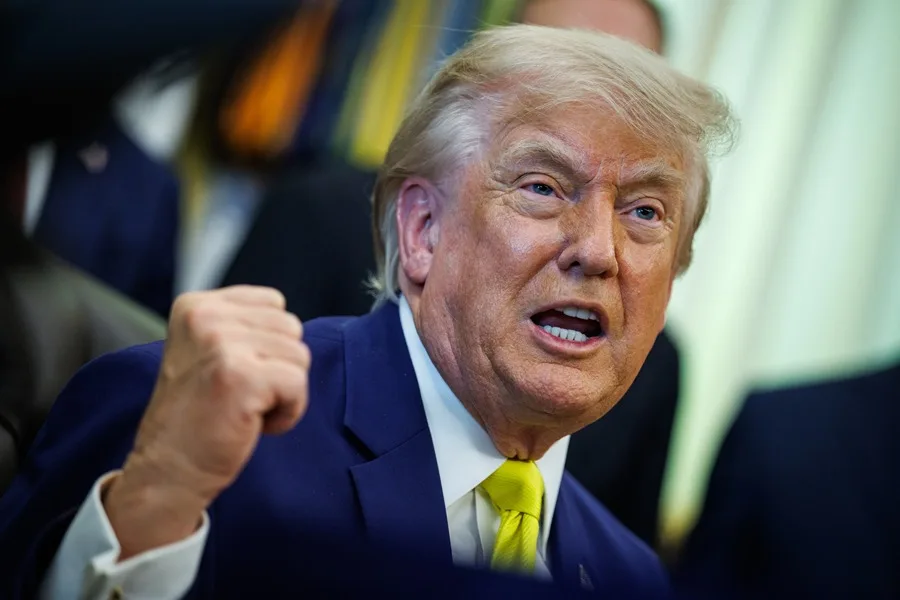 El presidente de los Estados Unidos, Donald Trump.