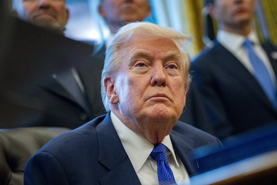 Fotografía de archivo del presidente de Estados Unidos, Donald Trump. EFE/Bonnie Cash/Pool