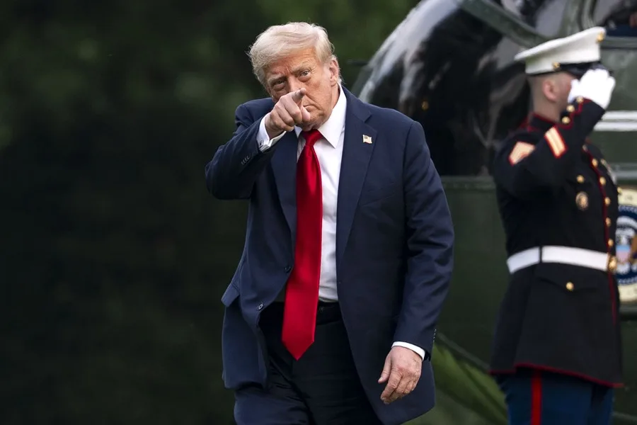 Fotografía de archivo del presidente de Estados Unidos, Donald Trump. EFE/Bonnie Cash/Pool.