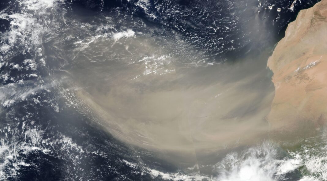 Polvo del Sahara (Imagen de referencia).