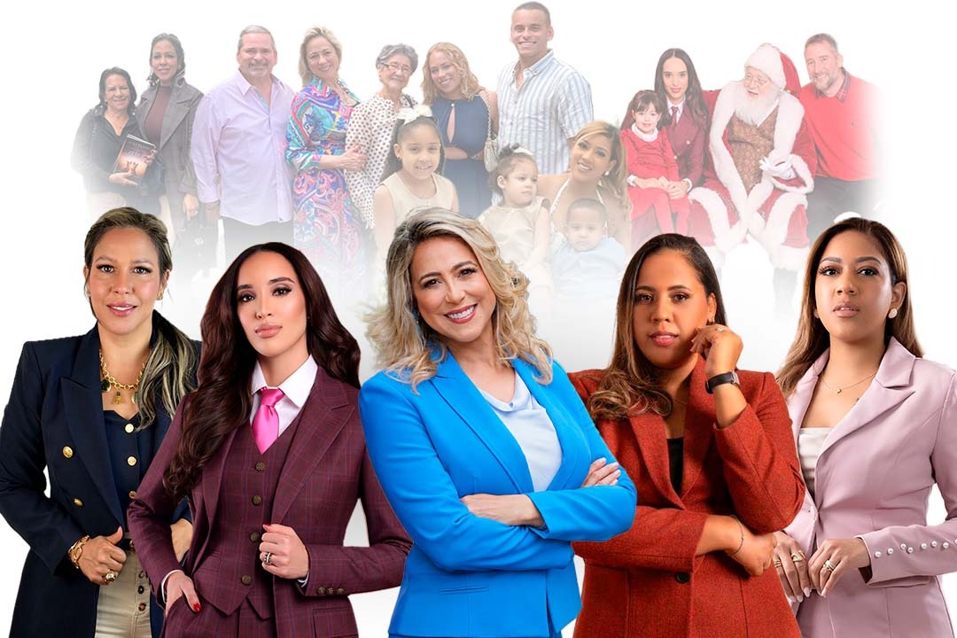 Wendy Guzmán, Massiel De León, doctora Tereza Bello, Letty Silverio. y Yessari Durán
