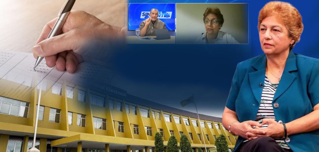 La politóloga Rosario Espinal habla de encuestas.