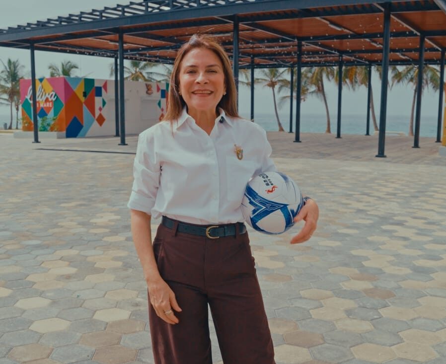 La alcaldesa del Distrito Nacional, Carolina Mejía
