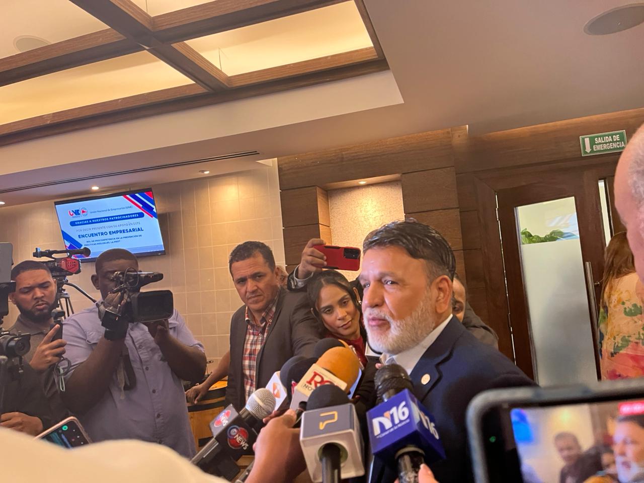 Iván de Jesús García, presidente de la Federación Dominicana de Comerciantes (FDC).