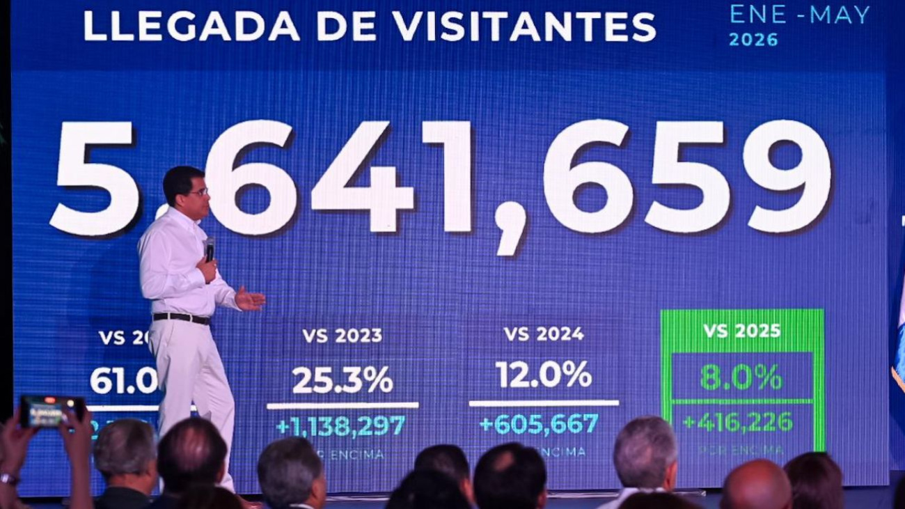 David Collado presenta cifras de mayo.